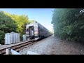 Great Keolis & CapeFlyer Train Action @ Matfield St, West Bridgewater!! (7/19/24)