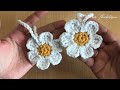 CROCHET FLOWER CHARM BAG TUTORIAL #crochet #crochetflower #crochettutorial