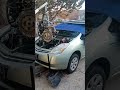 2006  Toyota Prius , Engine knock found to be internal. Engine removed for inspection