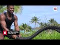 Michael B. Jordan’s 10-to-1 Total-Body Ladder Workout | Train Like A Celebrity | Men’s Health