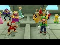 Super Mario Party - Lucky Team Battle - Donkey Kong's Team vs Luigi's Team