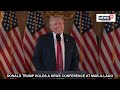 Trump News Conference | Trump Speech | Trump News | Trump Vs Tim Walz | Trump Vs Harris | US News