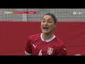 Frauenfussball WM 2023 Quali Deutschland   Serbien 1  Halbzeit