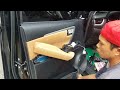 Jeff tan tutorial / toyota fortuner / front door panel removal