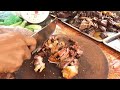 Yummy Both! Beef BBQ Family vs Pork BBQ Family - Cambodian Street Food