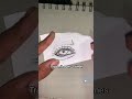 Cant draw the other eye? Here’s how! || TikTok: @artsnackz