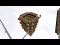 High Yield Auto Sugarcane Farm Tower - Skyblock: Vanilla Minecraft