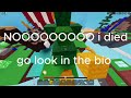 playing duels in till i lose Bedwars