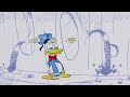 Donald Duck Cartoon Comes to Life 🖊️ | Donald Duck | How NOT to Draw | @disneychannel