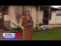 Alleged fire bombing caught on camera in South Australia | 9 News Australia