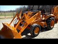 Painting The Case 580K Backhoe