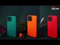 Process of making expensive bright leather cases for iPhone 13 pro