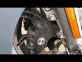 Harley Davidson front brake replacement