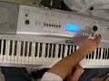 Techno, Dance played on keyboard