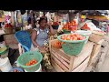 FRESH FOOD MARKET SHOPPING IN GHANA ACCRA, AFRICA