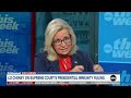 ‘It's important for people to recognize he's not a conservative’: Liz Cheney on Trump