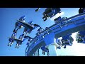 Blue Jay (B&M Wing Coaster) - Maine Highlands Amusement Park