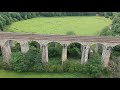 DJI Spark: Chirk aqueduct and viaduct.🚁