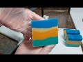 Cold Process Soap Making and Cutting.