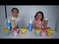 Twin Telepathy Milkshake Challenge | sis vs sis | Clarielle