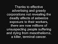 Video: Old Promotional Film For Asbestos