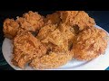 Super Crispy Fried Chicken Recipe | How To Make Snacks At Home Easy | Amna kitchen 👍