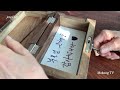 Making Mother's Day Gift Wooden Magic Box / Walnut Piggy Bank / Woodworking