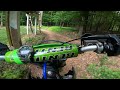 Kawasaki Kx100 trail riding