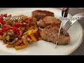 A housewife from Italy taught me how to cook pork tenderloin like this! Delicious! ASMR