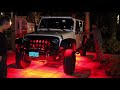 How to Install LED ROCK LIGHTS on a JEEP!!