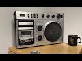 Telesonic CA-8000 vintage 8-inch woofer boombox from Indonesia