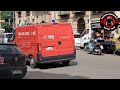 AF/ARIA fiat ducato Vigili del fuoco in sirena per incendio!