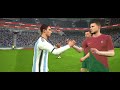 efootball™ 24 - Argentina vs Portugal #football #messi #ronaldo #argentina #portugal #efootball24