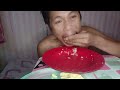 eating egg/sardines