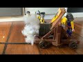 Cannon test | stop animation | #stopmotion#shortfilm#stopmotiontest#cannon#playmobil