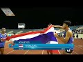 UNSTOPPABLE! 16-year-old Puripol anchors Thailand to 4x100m Relay GOLD | Athletics SEA Games 2021