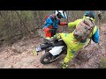 Epic DRZ400E enduro adventure.