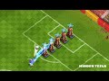 Giant Thrower VS Every Defence ⚽🗿| Clash of funz #clashofclans #giantthrower