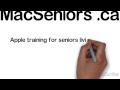 iPad Training for seniors