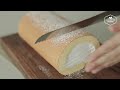 한입 와앙~😚 베어 물고 싶은 도지마롤 * 생크림 롤케이크 만들기 : Dojima Roll * Japanese Swiss Roll Cake Recipe | Cooking tree