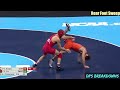 Foot Sweeps at 2024 NCAA's (Raw Footage)