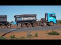 MINERS PASS CUE WESTERN AUSTRALIA. A very Busy Intersection in the Outback #trucklife #truckspotting