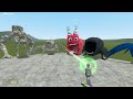 EVERYTHING TURNED INTO MONSTERS: HOUSE HEAD, CHOO CHOO THOMAS VS ALL TREVOR HENDERSON BATTLE In GMOD