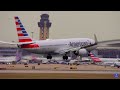 4K 25 MINUTES OF GREAT PLANE SPOTTING AT DALLAS DFW AIRPORT.