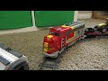 LEGO Train Crashes Into Hot Wheels A.I. Race Cars