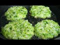Simply grate 1 zucchini and 1 potato! I have never cooked such a delicious. 🔝6 ASMR recipe
