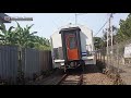 Kereta Baru Pangrango Tambahan Lokomotif CC 300 Perlintasan Jl.Sekolah Stasiun Bogor Paledang