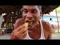 SEA FISH CURRY with BRINJAL cooking & eating by our santali tribe couple