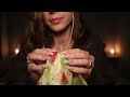 ASMR | Hypnotic Beeswax Wrap Triggers (Crinkles, Sticky Tapping & Scratching, Grasping, ...)🐝