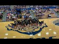 QHS cheerleaders pep rally performance 2022